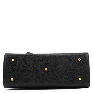 Gucci Black Leather Lady Lock 2-Way Bag