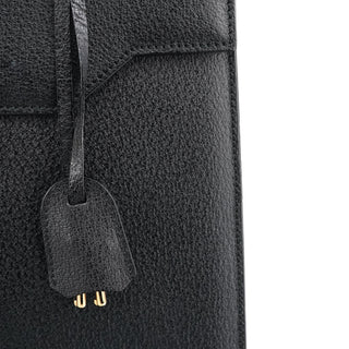 Gucci Black Leather Lady Lock 2-Way Bag
