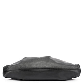 Gucci Black Leather Ruched Bag