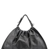 Gucci Black Leather Ruched Bag