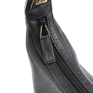 Gucci Black Leather Shoulder Bag