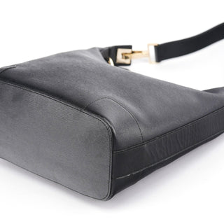 Gucci Black Leather Shoulder Bag