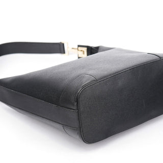 Gucci Black Leather Shoulder Bag