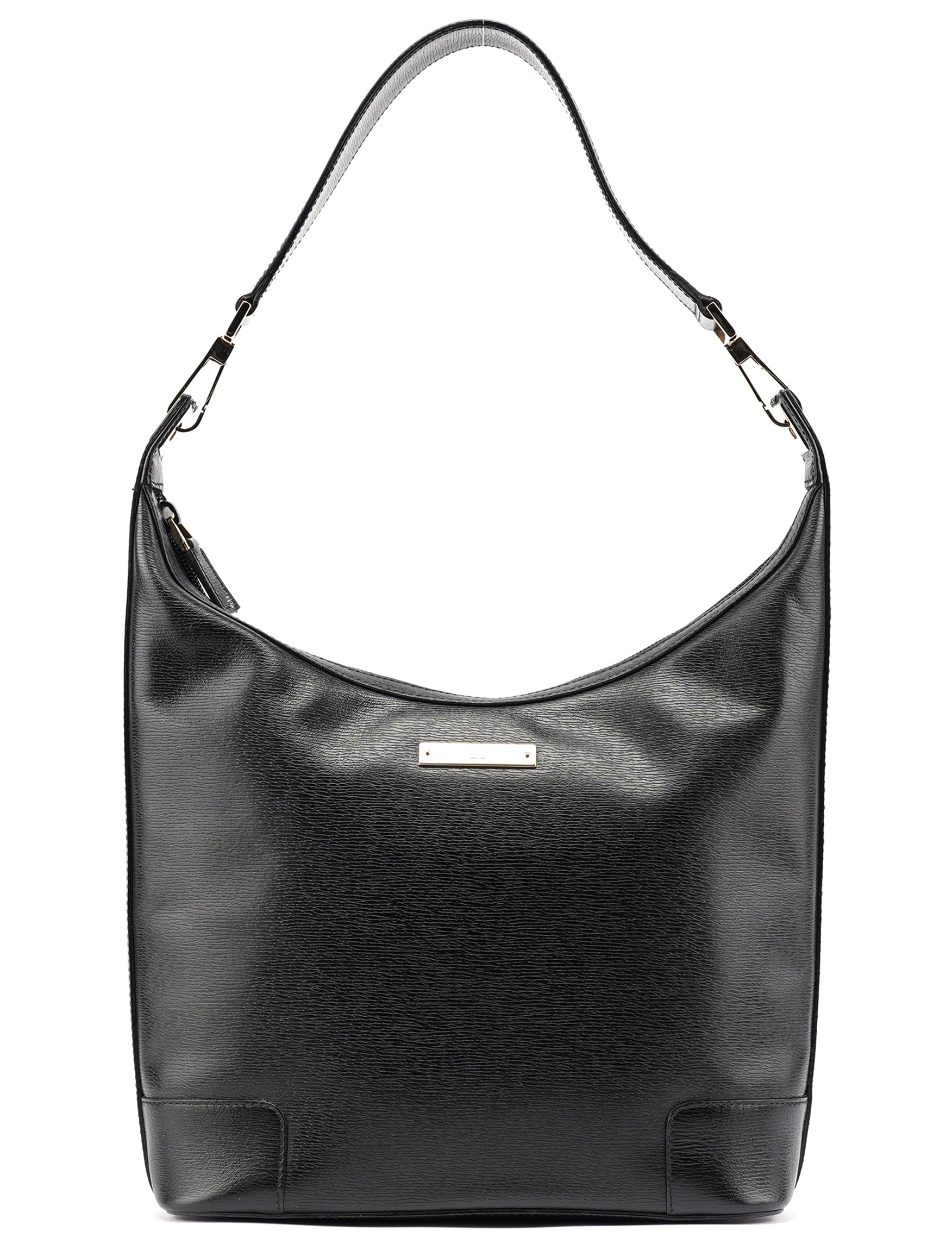 Gucci Black Leather Shoulder Bag