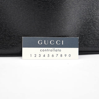 Gucci Black Leather Shoulder Bag
