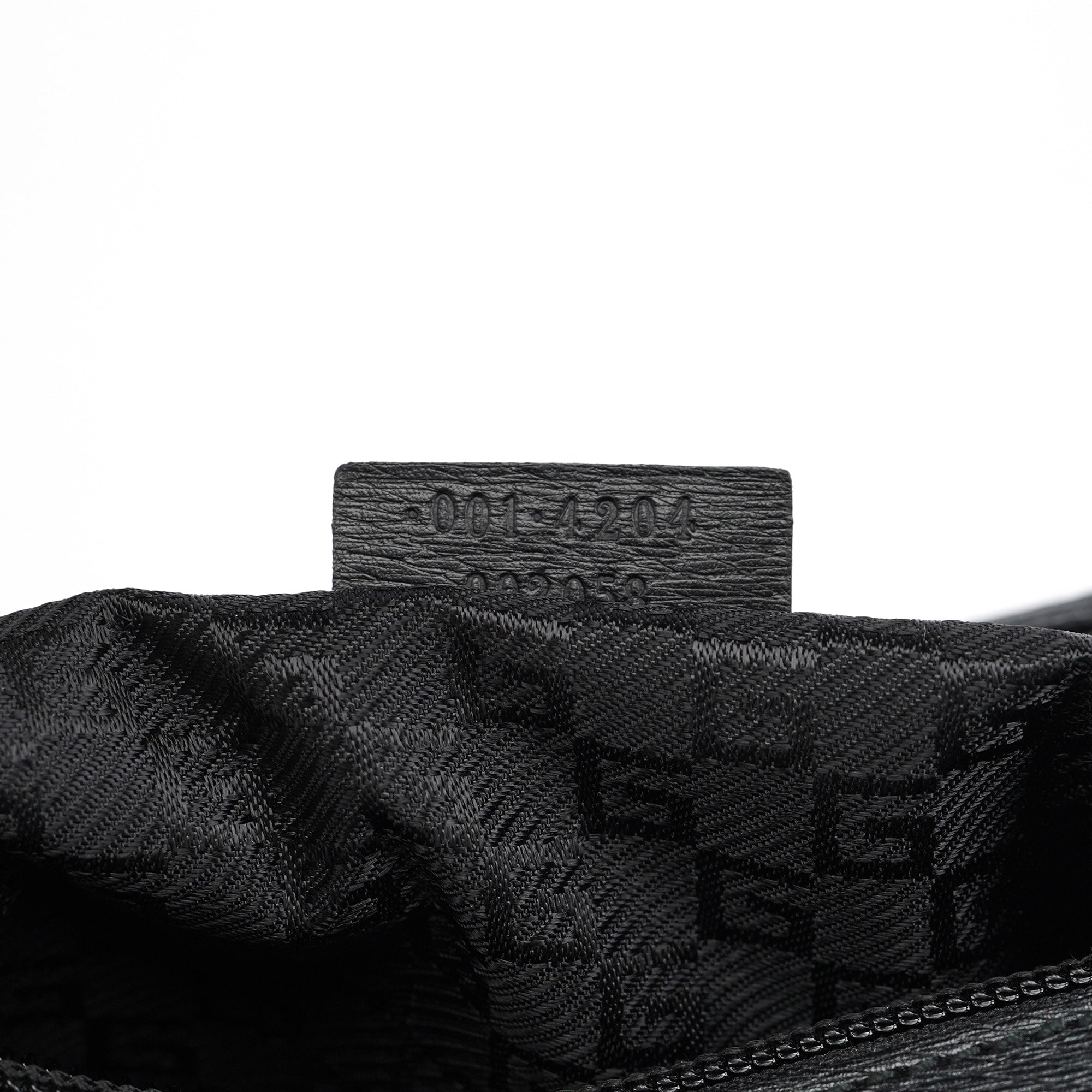 Gucci Black Leather Shoulder Bag