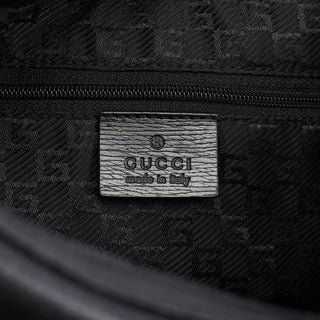 Gucci Black Leather Shoulder Bag