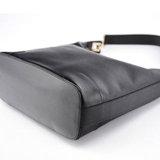 Gucci Black Leather Shoulder Bag