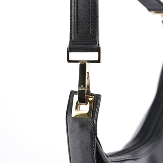 Gucci Black Leather Shoulder Bag