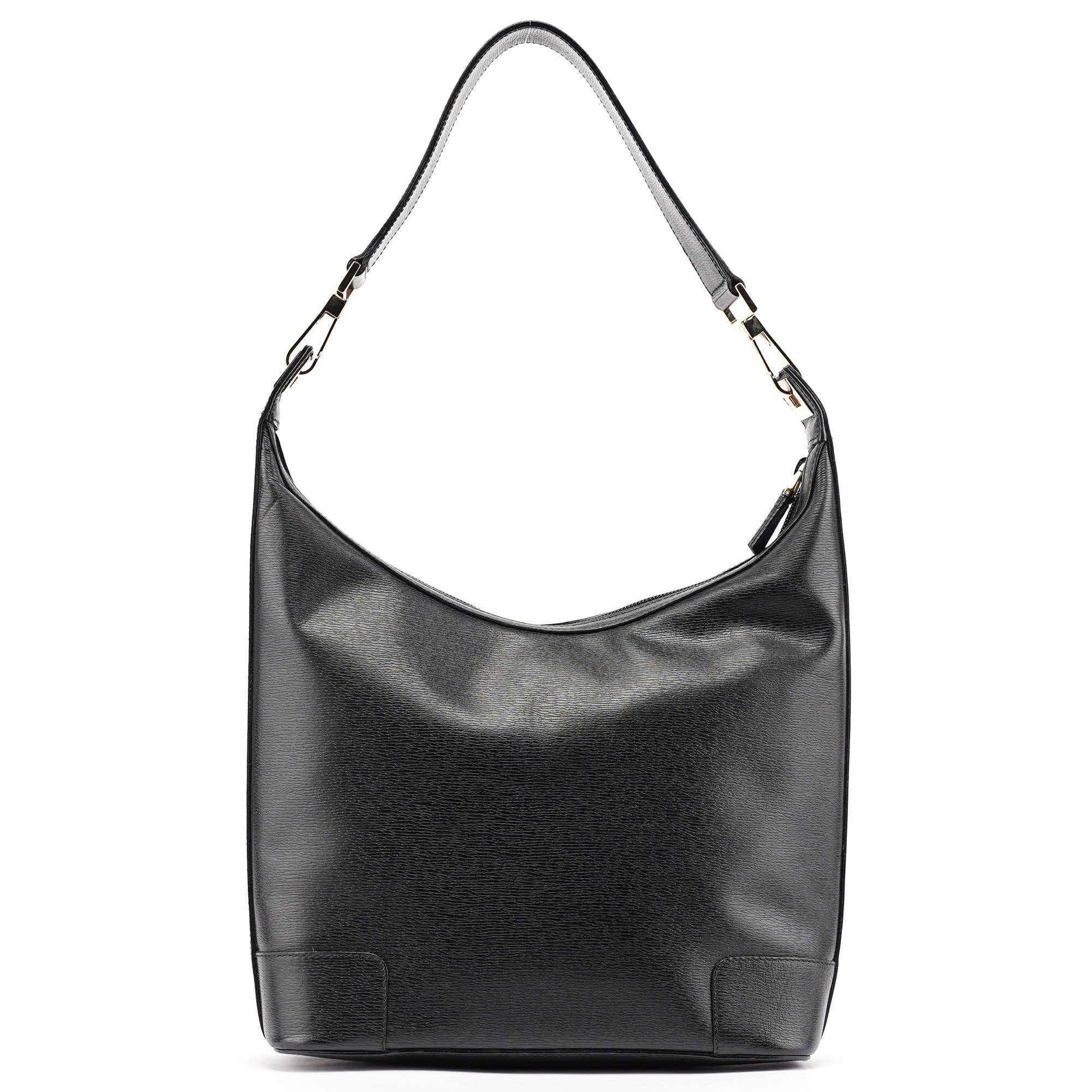 Gucci Black Leather Shoulder Bag
