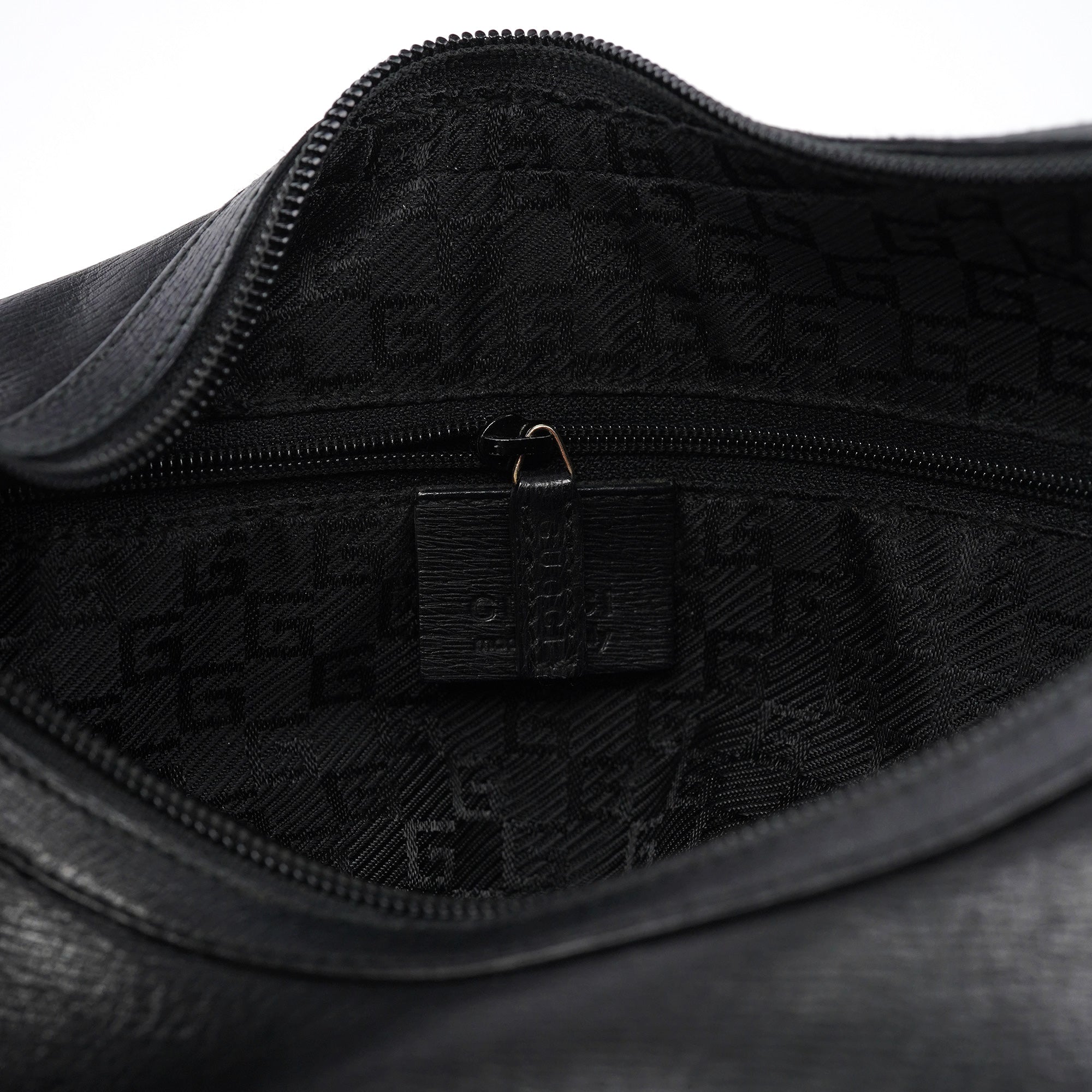 Gucci Black Leather Shoulder Bag