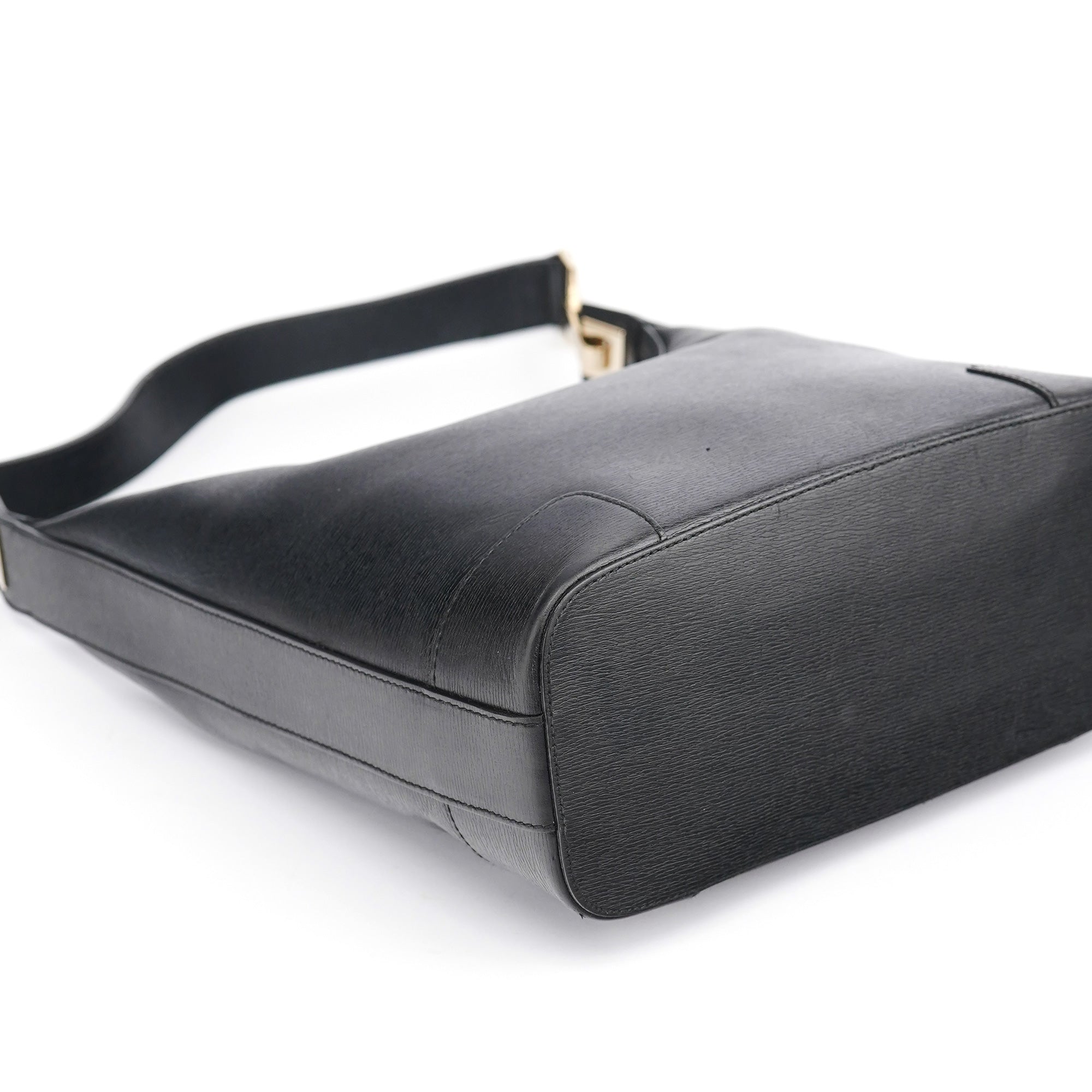 Gucci Black Leather Shoulder Bag