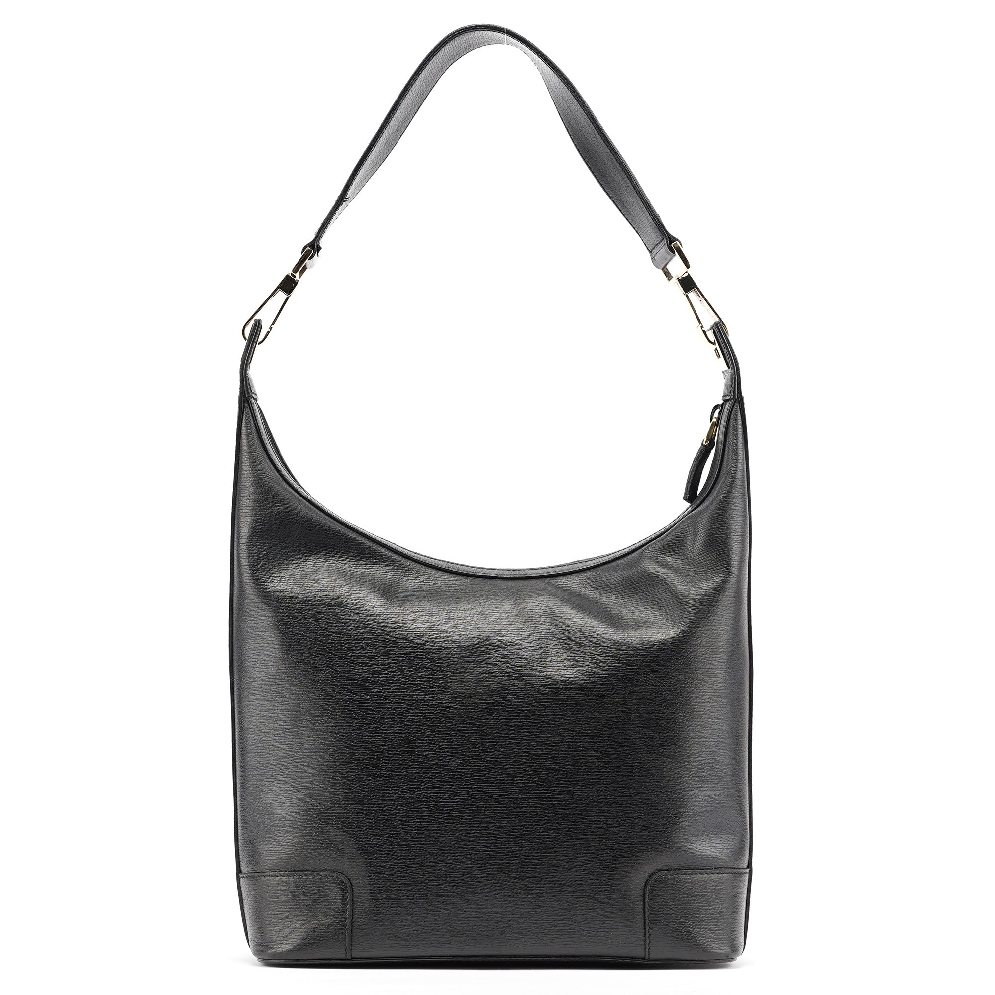 Gucci Black Leather Shoulder Bag