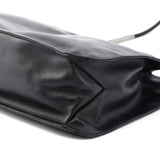 Gucci Sac porté épaule en cuir noir