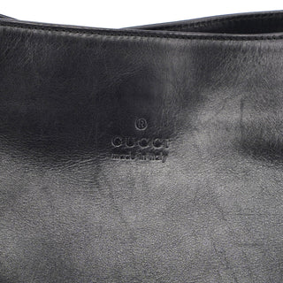 Gucci Black Leather Shoulder Bag