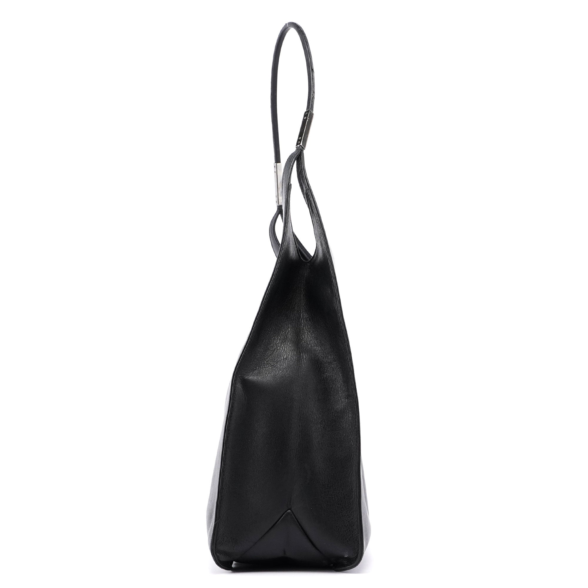 Gucci Schultertasche aus schwarzem Leder