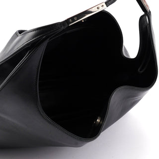 Gucci Black Leather Shoulder Bag