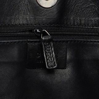 Gucci Black Leather Shoulder Bag