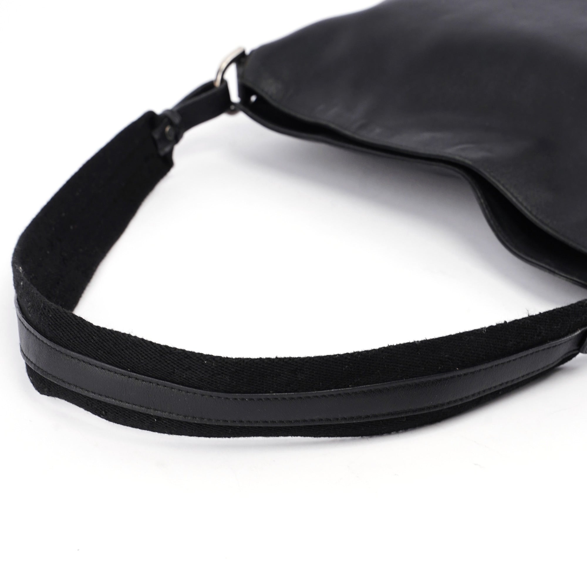 Gucci Black Leather Shoulder Bag