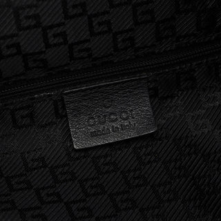 Gucci Black Leather Shoulder Bag