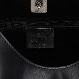 Gucci Black Leather Shoulder Bag