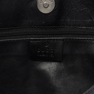 Gucci Black Leather Shoulder Bag