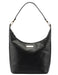 Gucci Black Leather Shoulder Bag Plaque