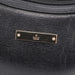 Gucci Black Leather Shoulder Bag Plaque