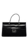 Gucci Black Leather Square G Bag