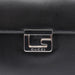 Gucci Black Leather Square G Shoulder Bag