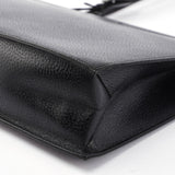Gucci Black Leather Top Handle Bag