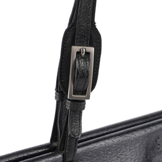 Gucci Black Leather Top Handle Bag