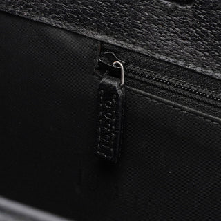 Gucci Black Leather Top Handle Bag