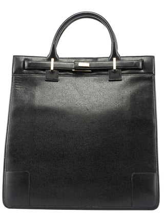 Gucci Black Leather Tote