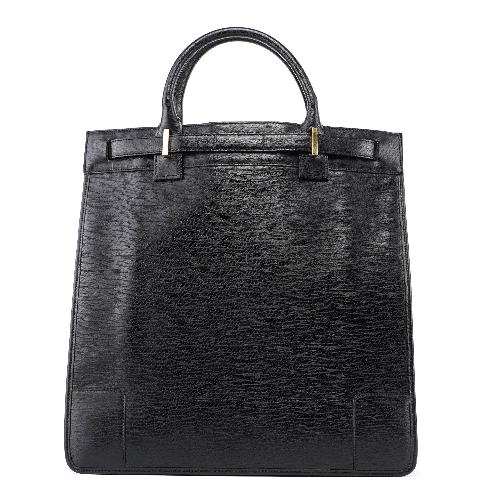 Gucci Black Leather Tote