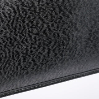 Gucci Black Leather Tote Bag