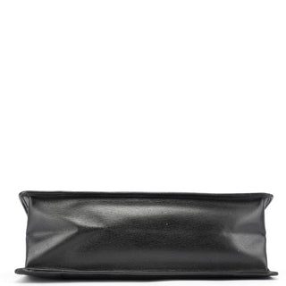 Gucci Black Leather Tote Bag