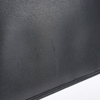 Gucci Black Leather Tote Bag