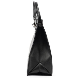 Gucci Black Leather Tote Bag