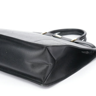 Gucci Black Leather Tote Bag