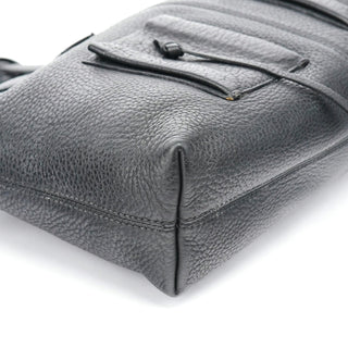 Gucci Black Leather Tote Bag