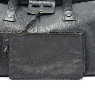 Gucci Black Leather Tote Bag