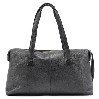 Gucci Black Leather Tote Bag