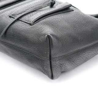 Gucci Black Leather Tote Bag