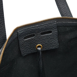 Gucci Black Leather Tote Bag