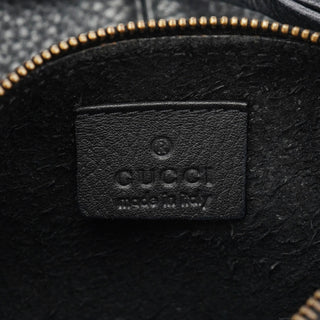 Gucci Black Leather Tote Bag