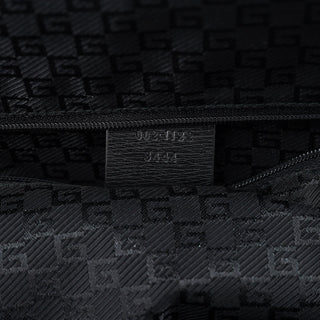 Gucci Black Leather Tote Bag