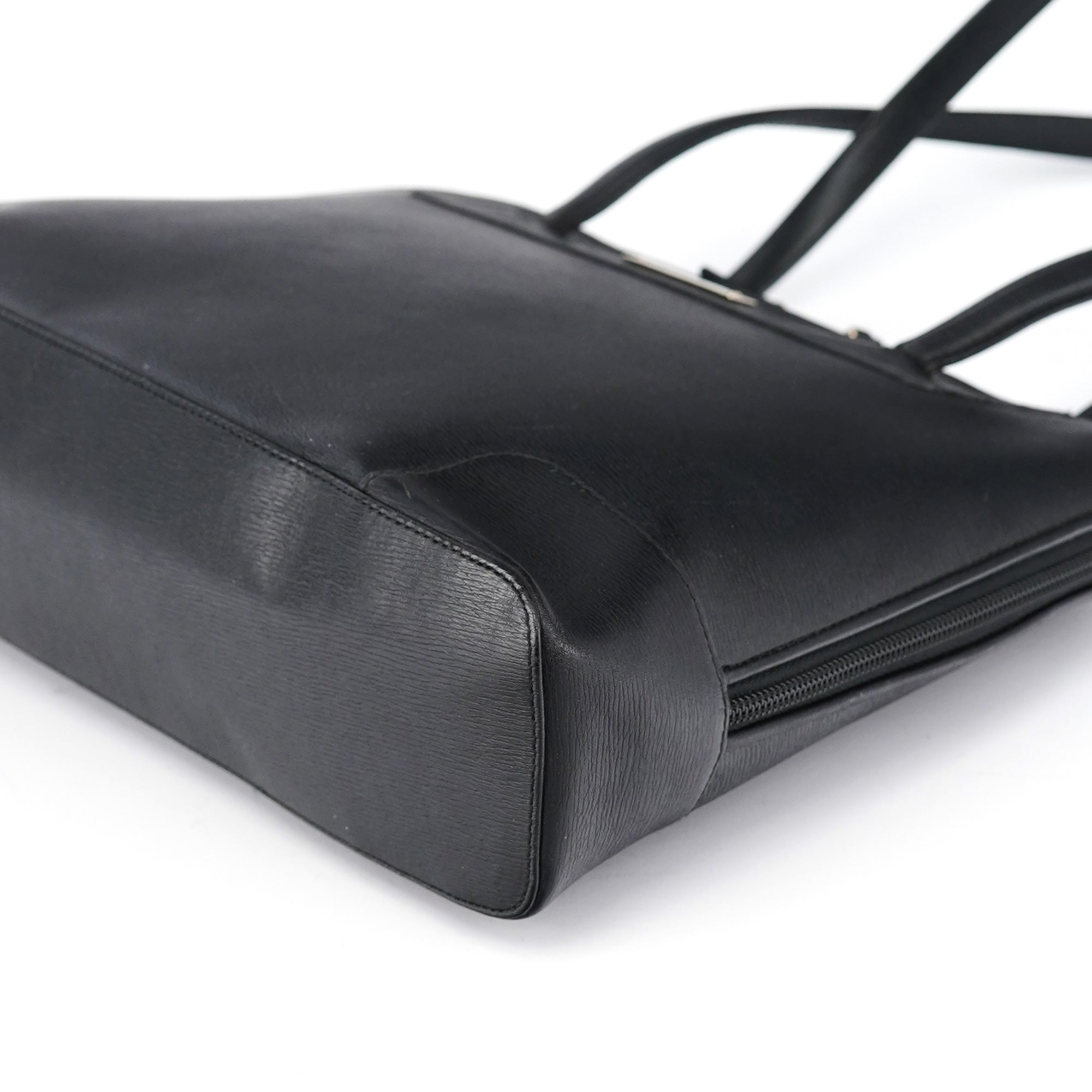 Gucci Sac cabas en cuir noir
