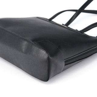 Gucci Black Leather Tote Bag