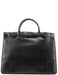 Gucci Black Leather Tote Bag